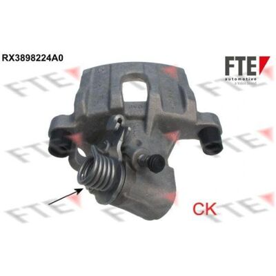 FTE 9290630 Graues Aluminium Bremszange - Hinteres rechtes Bremssattel FTE 9290630 Graues Aluminium Bremszange - Hinteres rechtes Bremssattel