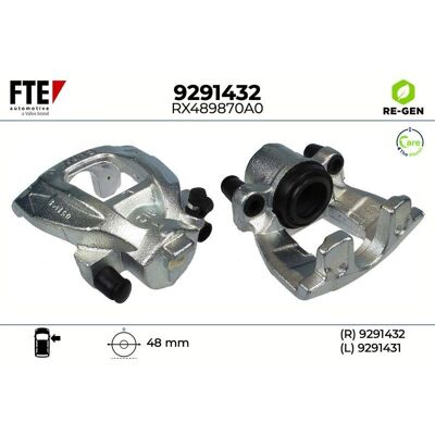 FTE 9291432 Pinza freno grigia - Brake Caliper FTE 9291432 Pinza freno grigia - Brake Caliper