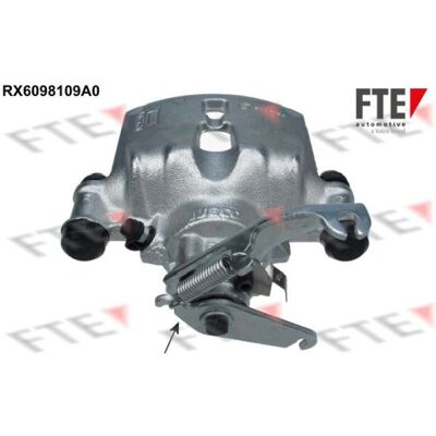 FTE 9292169 Pinza freno - Posteriore sinistra, Grigia, Ghisa FTE 9292169 Pinza freno - Posteriore sinistra, Grigia, Ghisa