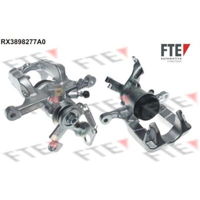 FTE 9290670 Gray Cast Iron Left Rear Brake Caliper - Brake Caliper FTE 9290670 Gray Cast Iron Left Rear Brake Caliper - Brake Caliper