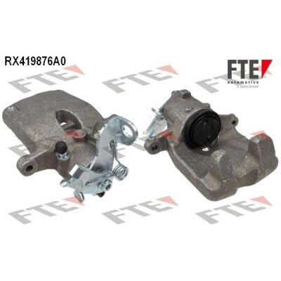 FTE 9290917 Grauer Aluminium-Bremssattel - Hinterachse rechts - Bremssystem FTE 9290917 Grauer Aluminium-Bremssattel - Hinterachse rechts - Bremssystem