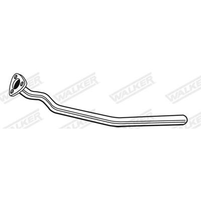 Walker 02777 Exhaust Pipe - 1050mm - 2-Year Warranty Walker 02777 Exhaust Pipe - 1050mm - 2-Year Warranty