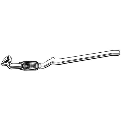 Walker Eksosrør for Opel Corsa C - 1140mm - 3 års garanti Walker Eksosrør for Opel Corsa C - 1140mm - 3 års garanti