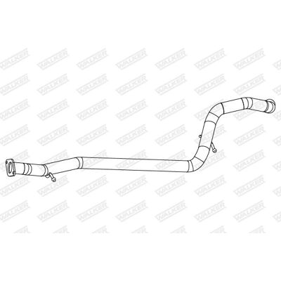 Rura wydechowa Walker 1555 do Ford Kuga 2 - Bez elementów montażowych Rura wydechowa Walker 1555 do Ford Kuga 2 - Bez elementów montażowych
