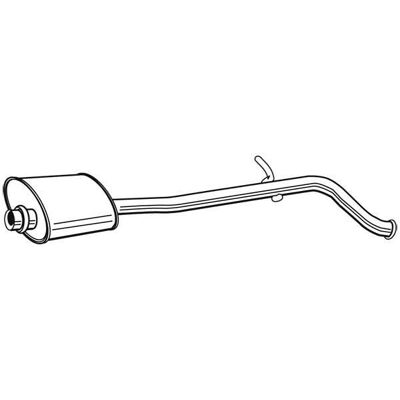 WALKER 22226 Mittelschalldämpfer - Auspuff für Peugeot 406 WALKER 22226 Mittelschalldämpfer - Auspuff für Peugeot 406