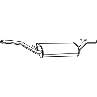 WALKER Auspuff - 23211 - Für Ford, Volvo, Focus, C-Max, V50, C30 WALKER Auspuff - 23211 - Für Ford, Volvo, Focus, C-Max, V50, C30