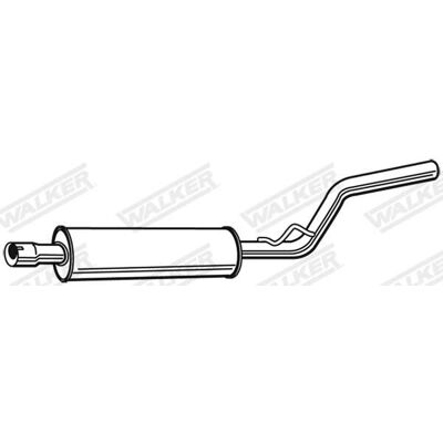 WALKER 23303 Silenciator Intermediar - Silenciator WALKER 23303 Silenciator Intermediar - Silenciator