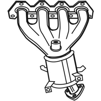 Walker 28104 Catalytic Converter - OE Standard Walker 28104 Catalytic Converter - OE Standard