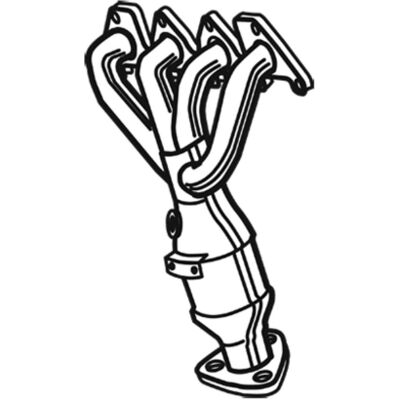 Volkswagen WALKER 28570 Catalytic Converter - Suitable for VW Polo V, Golf 6 Volkswagen WALKER 28570 Catalytic Converter - Suitable for VW Polo V, Golf 6