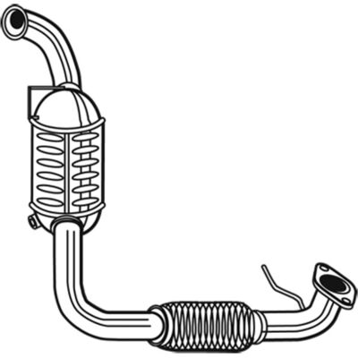 WALKER 28663 Catalytic Converter - for Ford Fiesta 5, Fusion WALKER 28663 Catalytic Converter - for Ford Fiesta 5, Fusion