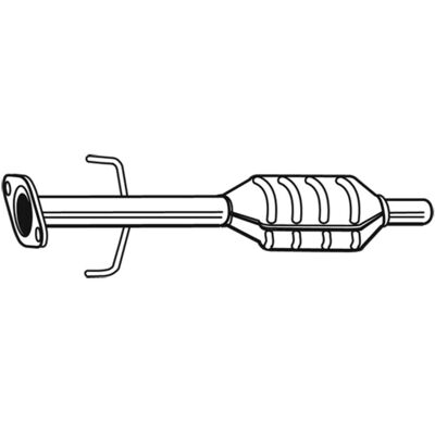 Walker 92 Catalytic Converter - OE-Standard, 750mm, 3.65kg Walker 92 Catalytic Converter - OE-Standard, 750mm, 3.65kg