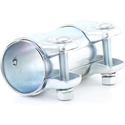 Volkswagen Exhaust System Connector - 50mm, 125mm, Double Clamp - Exhaust System Volkswagen Exhaust System Connector - 50mm, 125mm, Double Clamp - Exhaust System