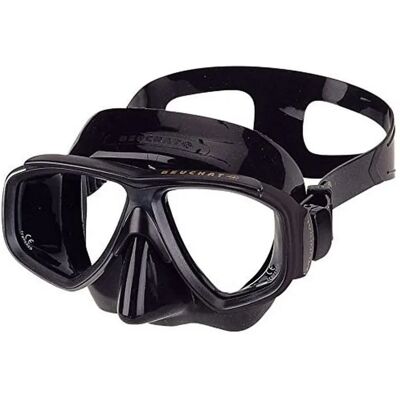 Maschera Beuchat Nera a Doppia Lente - Maschera Maschera Beuchat Nera a Doppia Lente - Maschera