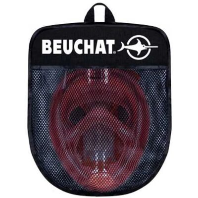 Masque de Plongée Facial Complet Rouge - Équipement de Snorkeling - Publicité Masque de Plongée Facial Complet Rouge - Équipement de Snorkeling - Publicité