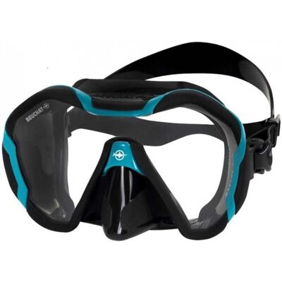 Maschera da sub Maxlux Evo - Nera/Atollo blu Maschera da sub Maxlux Evo - Nera/Atollo blu