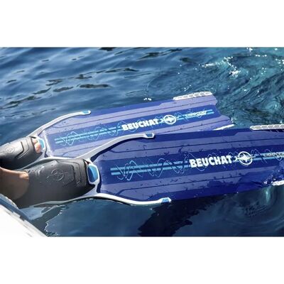 Aletas Libeccio Sport de Beuchat - Flexibles, Potentes, Con Pala Removible Aletas Libeccio Sport de Beuchat - Flexibles, Potentes, Con Pala Removible