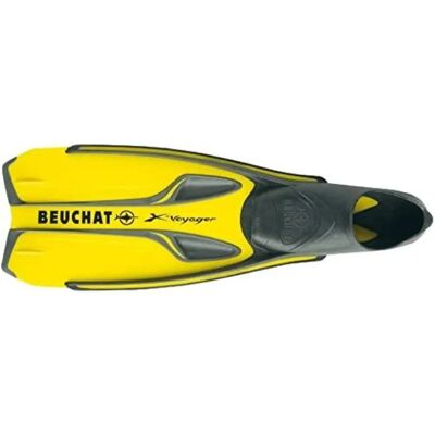 Aletas Beuchat X-voyager - Amarillo, Negro EU 34-35 Aletas Beuchat X-voyager - Amarillo, Negro EU 34-35