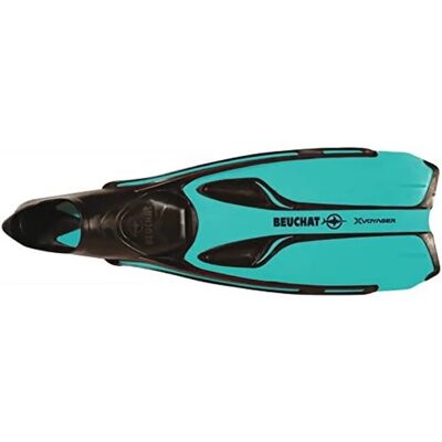 Aletas de Buceo Beuchat X-voyager - Aletas, Azul, Negro, EU 44-45 Aletas de Buceo Beuchat X-voyager - Aletas, Azul, Negro, EU 44-45
