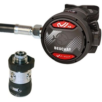 Regolatore a pistone V-First di Beuchat Argento - Regolatore Regolatore a pistone V-First di Beuchat Argento - Regolatore