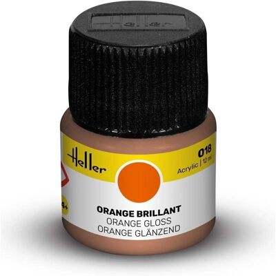 Heller Hell9018 - Orange Acrylique - Peinture à maquette - Publicité Heller Hell9018 - Orange Acrylique - Peinture à maquette - Publicité