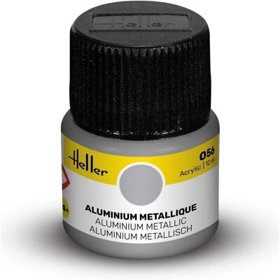 Heller Hell9056 Peinture Acrylique Aluminium - Peinture pour maquettes - Publicité Heller Hell9056 Peinture Acrylique Aluminium - Peinture pour maquettes - Publicité