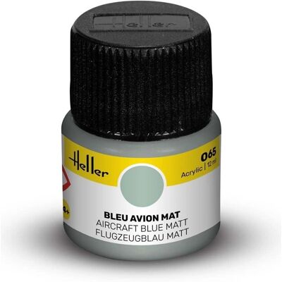 Peinture acrylique Heller Avion Bleu - À base d'eau, Séchage rapide - Publicité Peinture acrylique Heller Avion Bleu - À base d'eau, Séchage rapide - Publicité