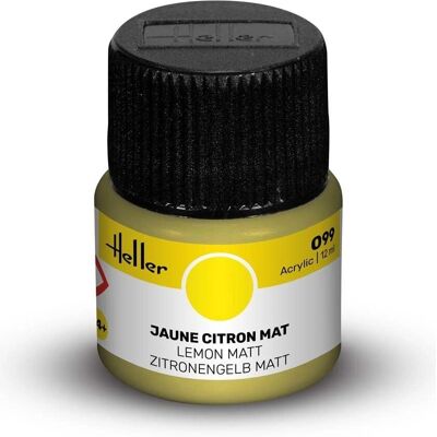Peinture acrylique Heller Jaune Citron - Type d'acrylique - Publicité Peinture acrylique Heller Jaune Citron - Type d'acrylique - Publicité