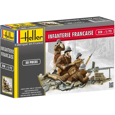 Figurines Heller 49602 - Infanterie Française 1:72 - Publicité Figurines Heller 49602 - Infanterie Française 1:72 - Publicité