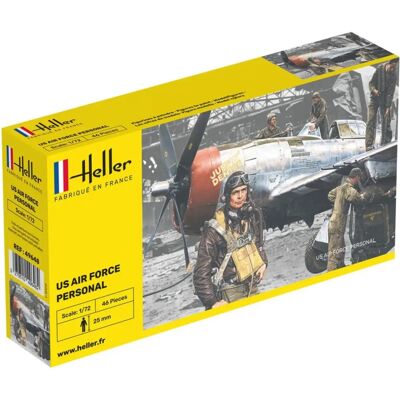 Heller 49648 - USAAF Personal Modellfiguren - Modellfiguren Heller 49648 - USAAF Personal Modellfiguren - Modellfiguren