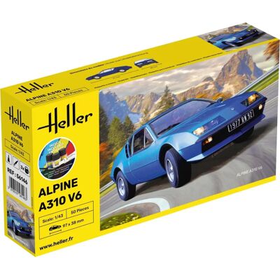 Heller Modellbausatz Alpine A310 1/43 Heller Modellbausatz Alpine A310 1/43