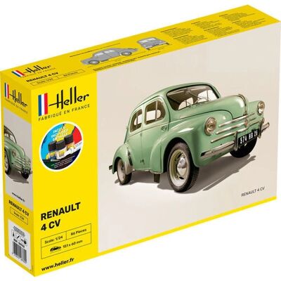 Heller Modell 1:24 Renault 4 CV Starter Kit - Auto Modell Heller Modell 1:24 Renault 4 CV Starter Kit - Auto Modell