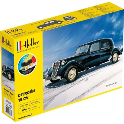 Maquette Heller Citroen 15 HP - Kit de démarrage - Publicité Maquette Heller Citroen 15 HP - Kit de démarrage - Publicité