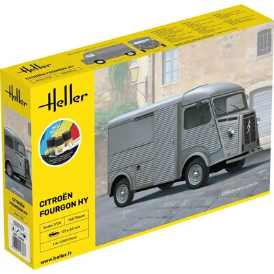 Kit Modèle Heller - Citroen Hy Fourgón - Échelle 1:24 - Publicité Kit Modèle Heller - Citroen Hy Fourgón - Échelle 1:24 - Publicité