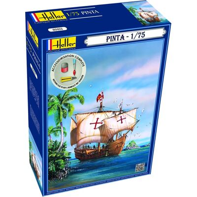 Heller Model Pinta 1:75 - Scheepmodel kit - STARTER KIT Heller Model Pinta 1:75 - Scheepmodel kit - STARTER KIT