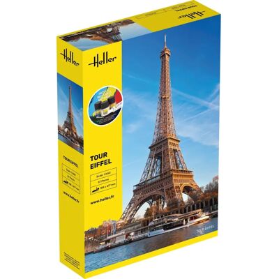 Heller Eiffeltoren Modelbouwpakket - 1:650 Architectuur Gebouw - STARTER KIT Heller Eiffeltoren Modelbouwpakket - 1:650 Architectuur Gebouw - STARTER KIT