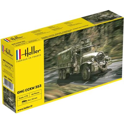 Heller GMC CCKW 353 1:72 Militärmodell - Maßstab 1:72 Heller GMC CCKW 353 1:72 Militärmodell - Maßstab 1:72