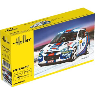 Heller Ford Focus WRC Modelbouwpakket - 1:43 Heller Ford Focus WRC Modelbouwpakket - 1:43