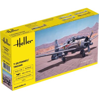 Heller Modell T-28 Trojan 1:72 - Modellflugzeugbausatz Heller Modell T-28 Trojan 1:72 - Modellflugzeugbausatz