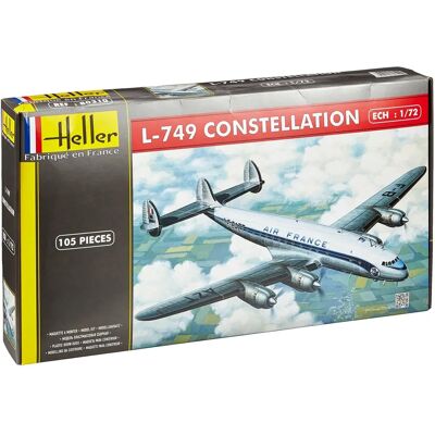 Heller Modell L-749 KONSTELLATION Air France - 1:72 Flugzeugbausatz Heller Modell L-749 KONSTELLATION Air France - 1:72 Flugzeugbausatz