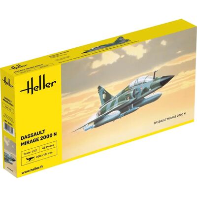 Heller Dassault Mirage 2000N Modellflugzeug 1:72 Heller Dassault Mirage 2000N Modellflugzeug 1:72