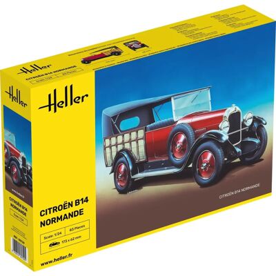 Zestaw modelarski Citroen B14 Normande - Skala 1:24 Zestaw modelarski Citroen B14 Normande - Skala 1:24