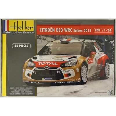 Heller Citroen DS3 WRC Rally 2013 Modellbausatz - Maßstab 1:24 Heller Citroen DS3 WRC Rally 2013 Modellbausatz - Maßstab 1:24