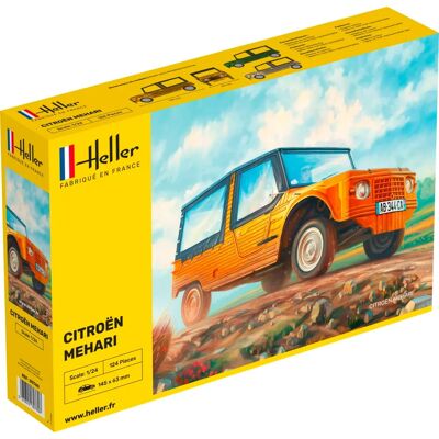 Heller Modellauto CITROEN MEHARI 1:24 - Hochdetail Heller Modellauto CITROEN MEHARI 1:24 - Hochdetail