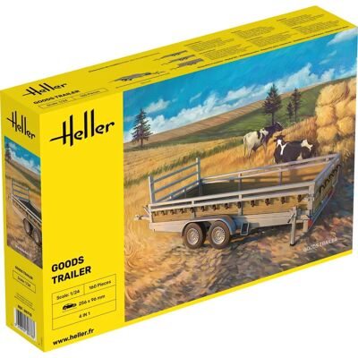 Heller Modellbausatz Güterwagen 1:24 - Modellauto-Bausatz - Hell80778 Heller Modellbausatz Güterwagen 1:24 - Modellauto-Bausatz - Hell80778