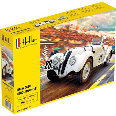 Heller BMW 328 Endurance Modellbausatz - 1:24 Heller BMW 328 Endurance Modellbausatz - 1:24