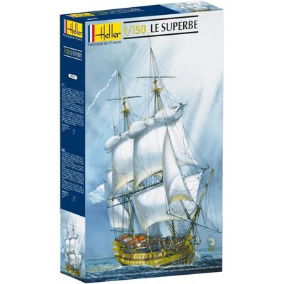 Heller Le Superbe 1:150 Schiffsmodell - Klassisches Kriegsschiff Heller Le Superbe 1:150 Schiffsmodell - Klassisches Kriegsschiff