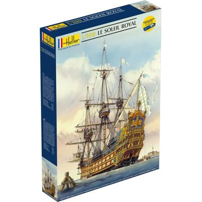 Kit de modèle Heller Le Soleil Royal 1:100 - Maquette de bateau Kit de modèle Heller Le Soleil Royal 1:100 - Maquette de bateau