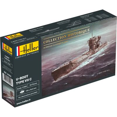 Heller Modell U-Boot 1:400 - Schiffbausatz - Maßstab 1:400 Heller Modell U-Boot 1:400 - Schiffbausatz - Maßstab 1:400