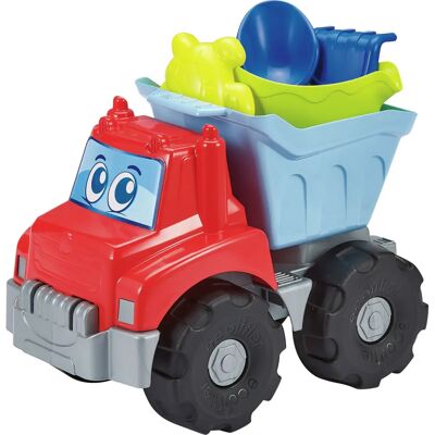 Ecoiffier Garnished Beach Truck - Strandspielzeug-Set - 33 cm - Blau - Für Kinder ab 18 Monate Ecoiffier Garnished Beach Truck - Strandspielzeug-Set - 33 cm - Blau - Für Kinder ab 18 Monate