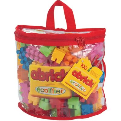 Ecoiffier Abrick 100 Pezzi - Mattoncini da Costruzione Ecoiffier Abrick 100 Pezzi - Mattoncini da Costruzione